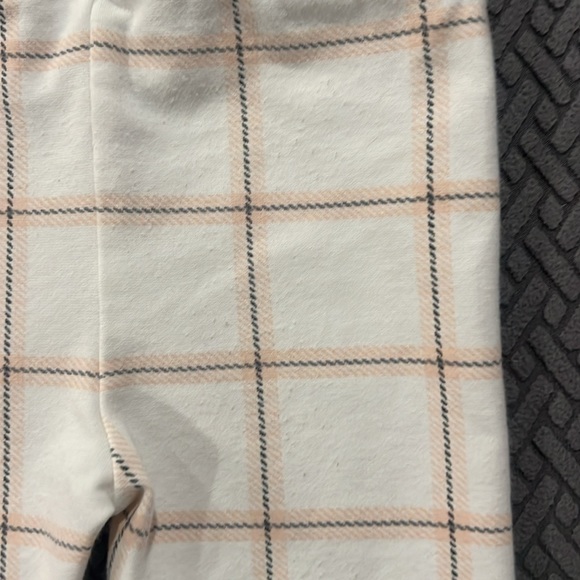 Gently worn Janie & Jack Girls 2T plaid legging - Picture 4 of 4